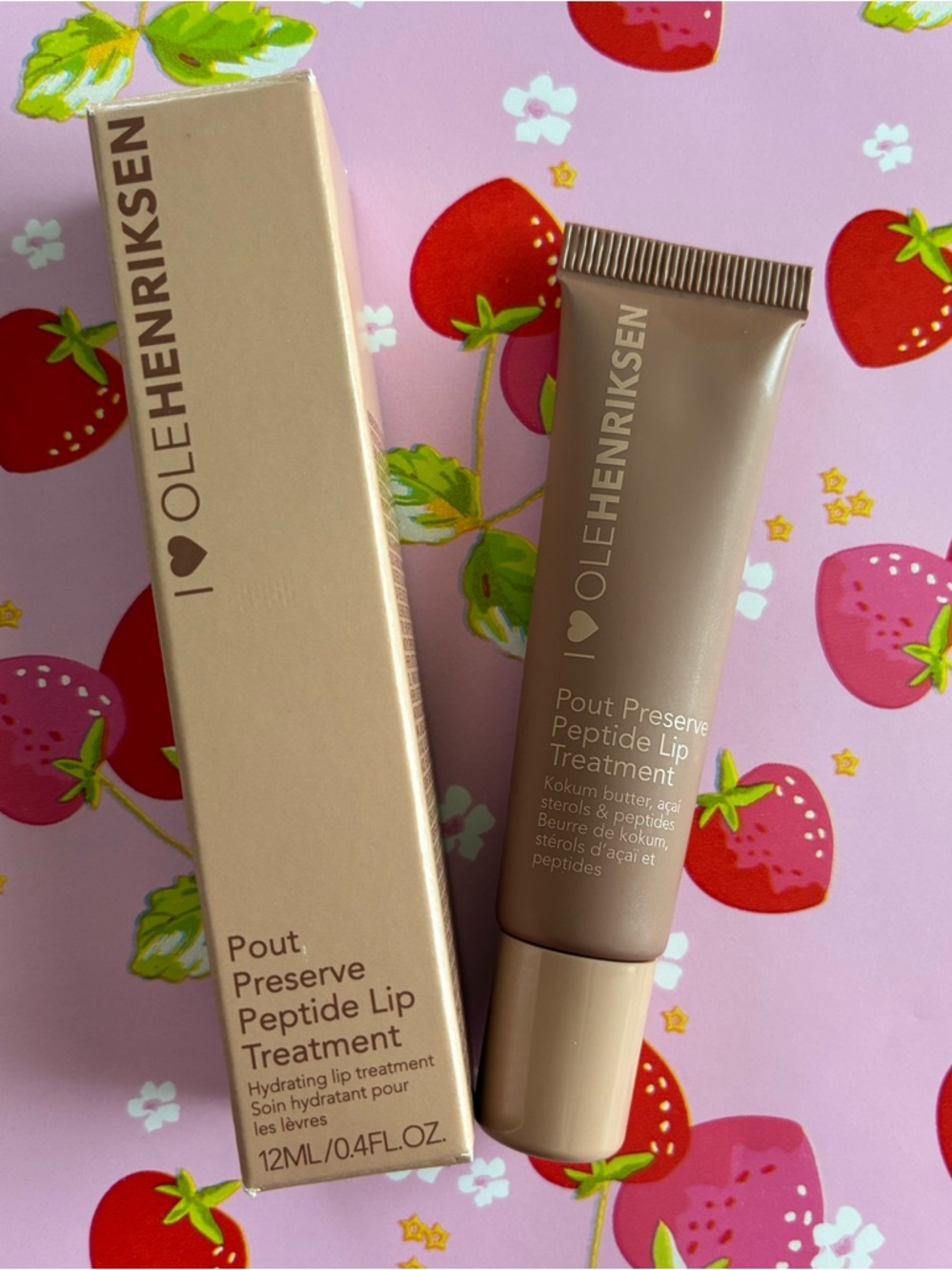 Olehenriksen Pout Preserve Peptide Lip Treatment Creme Brulee